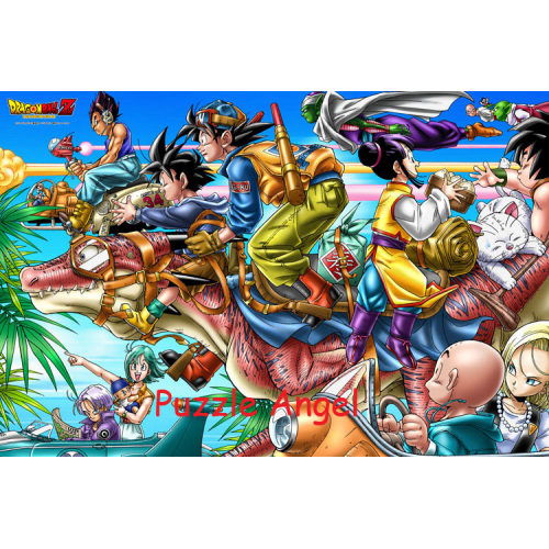 Dragon Ball Z（七龍珠)1000塊,膠質砌圖, size:50x75cm
