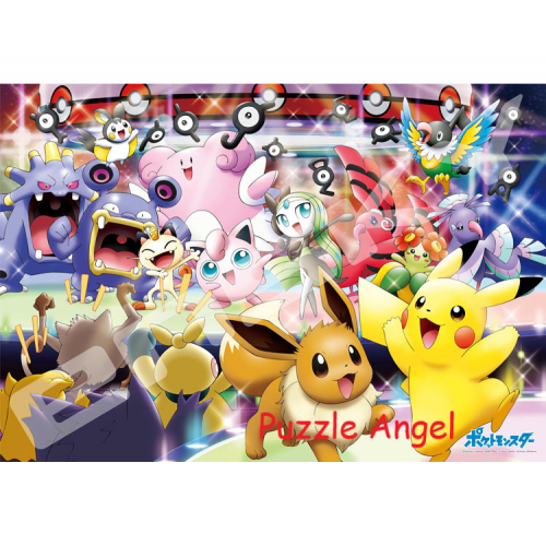 寶可夢 Wakuwaku 演唱會♪（寶可夢）1000塊砌圖,  size:51x73.5cm