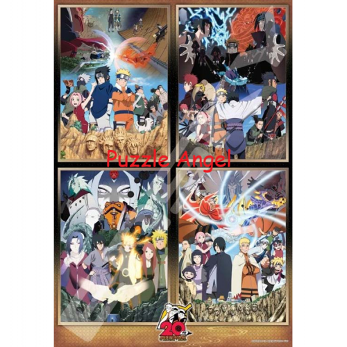 火影忍者歷史 （NARUTO）1000 塊拼圖, size:51x73.5cm