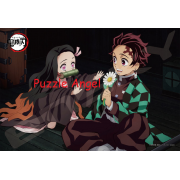 炭治郎&彌豆子（2）（鬼滅之刃）300塊拼圖, size:26x38cm