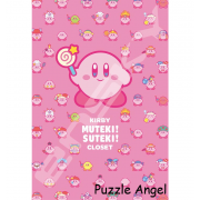 KIRBY MUTEKI! SUTEKI! CLOSET 300 塊, size：26×38cm