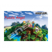 Overworld（MINECRAFT） 300 塊拼圖, size:26x38cm