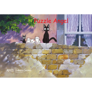 Gigi and the Children （Kiki's Delivery Service） 300 塊拼圖, size:26x38cm