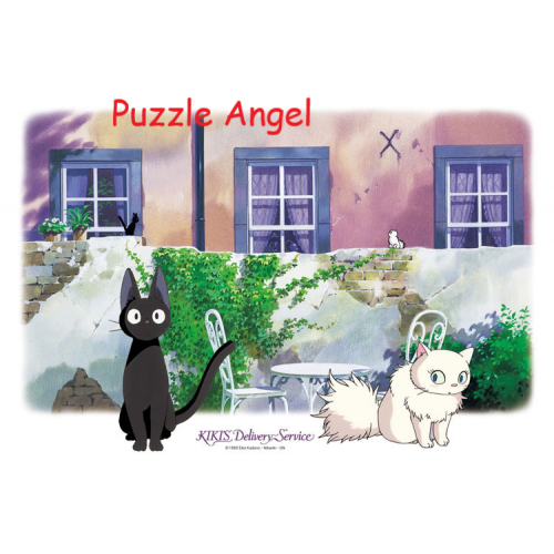 Gigi and Lily （Kiki's Delivery Service） 300 塊拼圖, size:26x38cm
