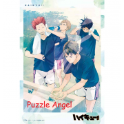 In the Fresh Green （排球！！） 300 塊拼圖, size:26x38cm