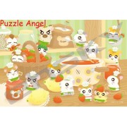 一起做jam（托托子 hamtaro）300塊砌圖, size：26×38cm