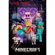 創造、探索、生存（MINECRAFT） 300 塊拼圖, size:26x38cm