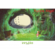 翻轉龍貓 300 塊拼圖, size:26x38cm