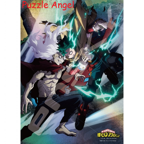 決戰時刻（我的英雄學院）500塊閃光紙拼圖, size：38×53cm