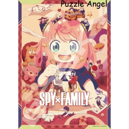 充滿秘密的世界（SPY×FAMILY）500塊砌圖, size:38x53cm