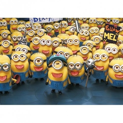 黑吧！小黃人 （Minions） 108 塊拼圖 , size:18.2x25.7cm