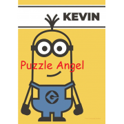 小黃人凱文 拼圖遊戲 108 塊, size:18.2x25.7cm