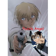 名偵探柯南 偵探與雙面諜 500片拼圖, size:38x53cm