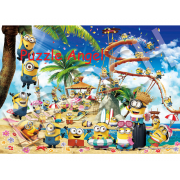 海灘派對小黃人！ （小黃人）500 塊砌圖 , size:38x53cm