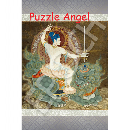 文殊菩薩像1000塊,  size:50x75cm