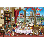 倫敦史努比（Snoopy）1000 塊拼圖, size:50x75cm