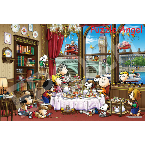 倫敦史努比（Snoopy）1000 塊拼圖, size:50x75cm