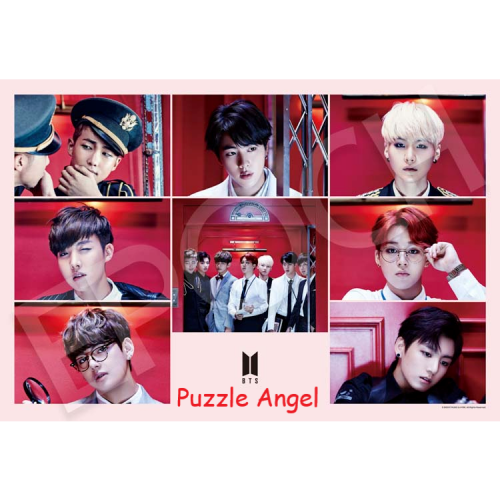 The Most Beautiful Moment in Life（BTS）300塊砌圖,  size:26x38cm