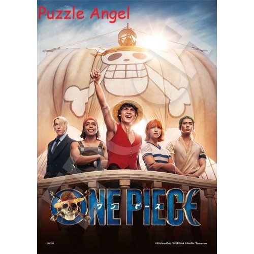 Netflix 影集《海賊王》草帽團（One Piece）500塊砌圖, size:38x53cm