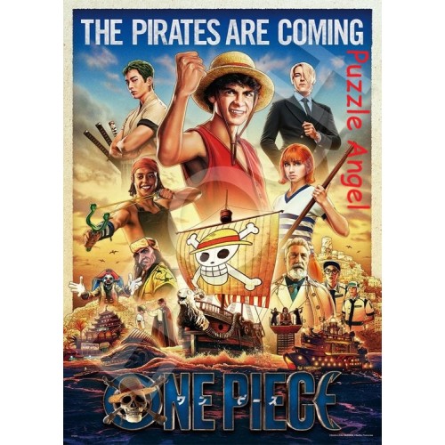 Netflix 影集《海賊王》海盜來襲（海盜來襲）2000塊, 世界最小迷你版砌圖, size:38x53cm