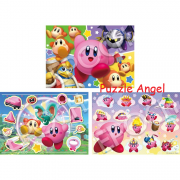 星之卡比（3合1砌圖） 72+81+96塊, size:18.2x25.7cm