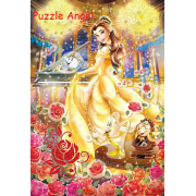 Belle Dreamy Dance （美女與野獸） 300 塊, 裝飾貼紙砌圖, size:26x38cm