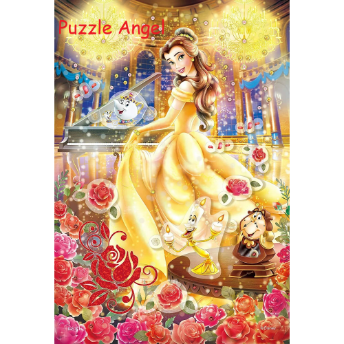 Belle Dreamy Dance （美女與野獸） 300 塊, 裝飾貼紙砌圖, size:26x38cm