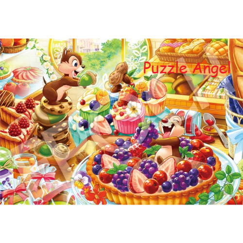 Chip 'n Dale -讓我們一起做吧！300 塊, 裝飾貼紙砌圖, size:26x38cm