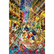 米奇與朋友 威尼斯之旅 （米奇與朋友）1000 塊, 裝飾貼紙砌圖, size:50x75cm