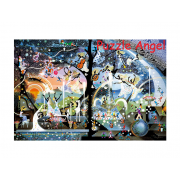 愛之泉（藤城清治）1000塊砌圖, size:50x75cm