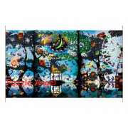 魔法森林中燃燒的再生之焰（藤城清治）1000塊砌圖, size:50x75cm