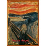 尖叫（Munch）108塊, 彩色箔印刷砌圖 , size:18.2x25.7cm