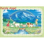 Tokotoko(海蒂,阿爾卑斯山女孩)(飄零燕)260塊, 彩色箔印刷砌圖 , size:18.2x25.7cm Tokotoko(海蒂,阿爾卑斯山女孩)(飄零燕)260塊, 彩色箔印刷砌圖 , size:18.2x25.7cm