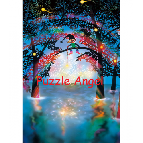 仙女棒（藤城清治）300塊砌圖, size:26x38cm