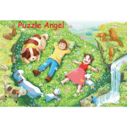 Heidi（阿爾卑斯山女孩海蒂）300塊砌圖, size:26x38cm