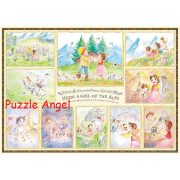 阿爾姆的回憶（阿爾卑斯山的女孩海蒂）500塊砌圖, size:38x53cm