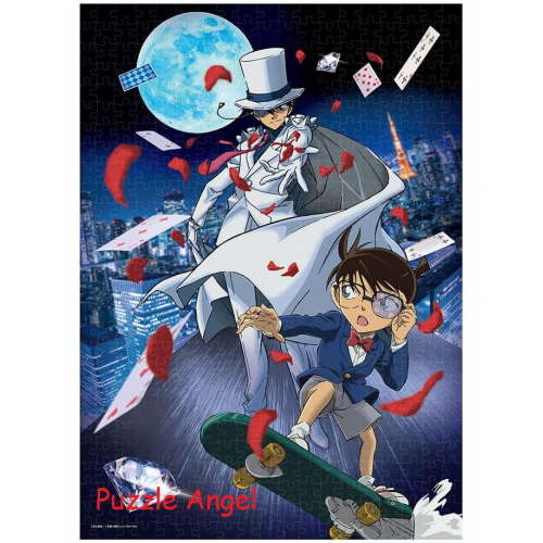 月夜表演時間（名偵探柯南） 500塊,  size:35x49cm. 手機拍攝有特別效果.