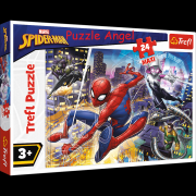 Spider-man  Puzzle 24塊, size:60x40cm