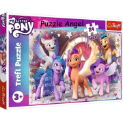 My Little Pony Puzzle 24塊, size:60x40cm