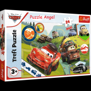 Cars Puzzle 24塊, size:60x40cm