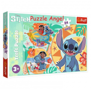 Stitch Puzzle 24塊, size:60x40cm
