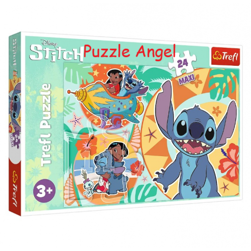 Stitch Puzzle 24塊, size:60x40cm