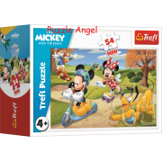 Mickey and Friends Puzzle 54塊, size:20x13cm