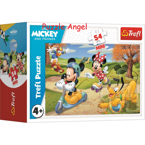 Mickey and Friends Puzzle 54塊, size:20x13cm