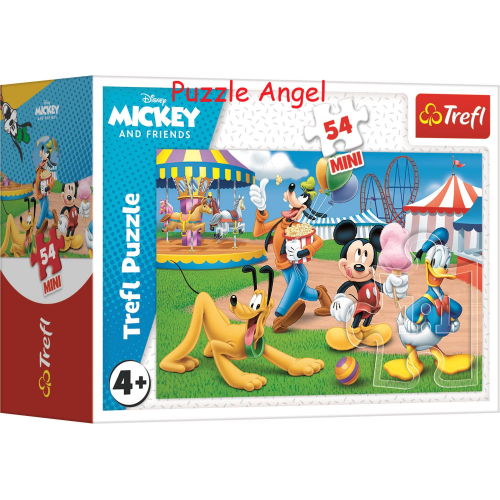 Mickey and Friends Puzzle 54塊, size:20x13cm
