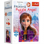 Frozen 2 Puzzle 20塊, size:22x16cm