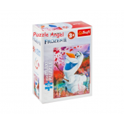Frozen 2 Olaf Puzzle 20塊, size:22x16cm 