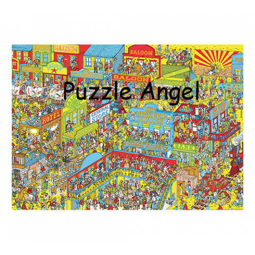 WHERE'S WALLY? 威利在哪裡? 520片拼圖, size:38x53cm  