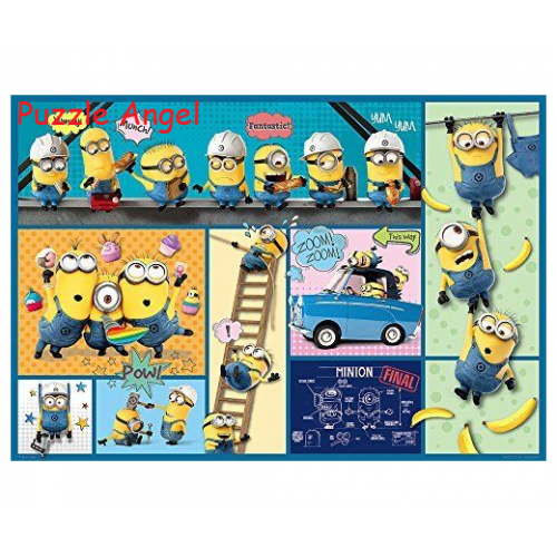 Minions 迷你兵團漫畫藝術300 塊, size：26×38cm