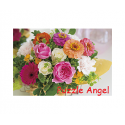 Flower Party 300 塊, size：26×38cm